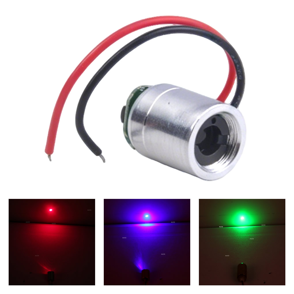 Industrial Blue Laser - Φ12x15mm DC 5V Red-100mW Green-50mW Blue-100mW