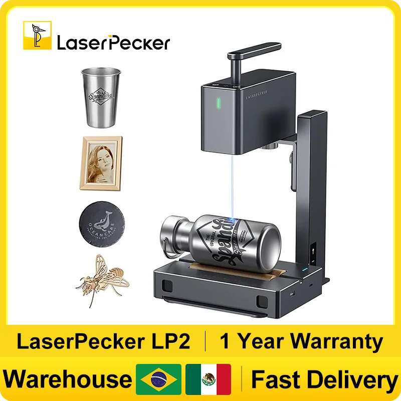 Industrial Laser Machines - LASERPECKER Handheld Laser Engraver Portable Powerful