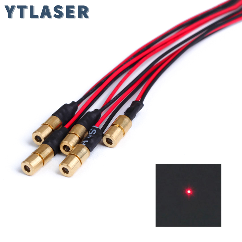 Industrial Grade Laser Engraver - Mini Size 650nm 4×13.7mm 3V Brass