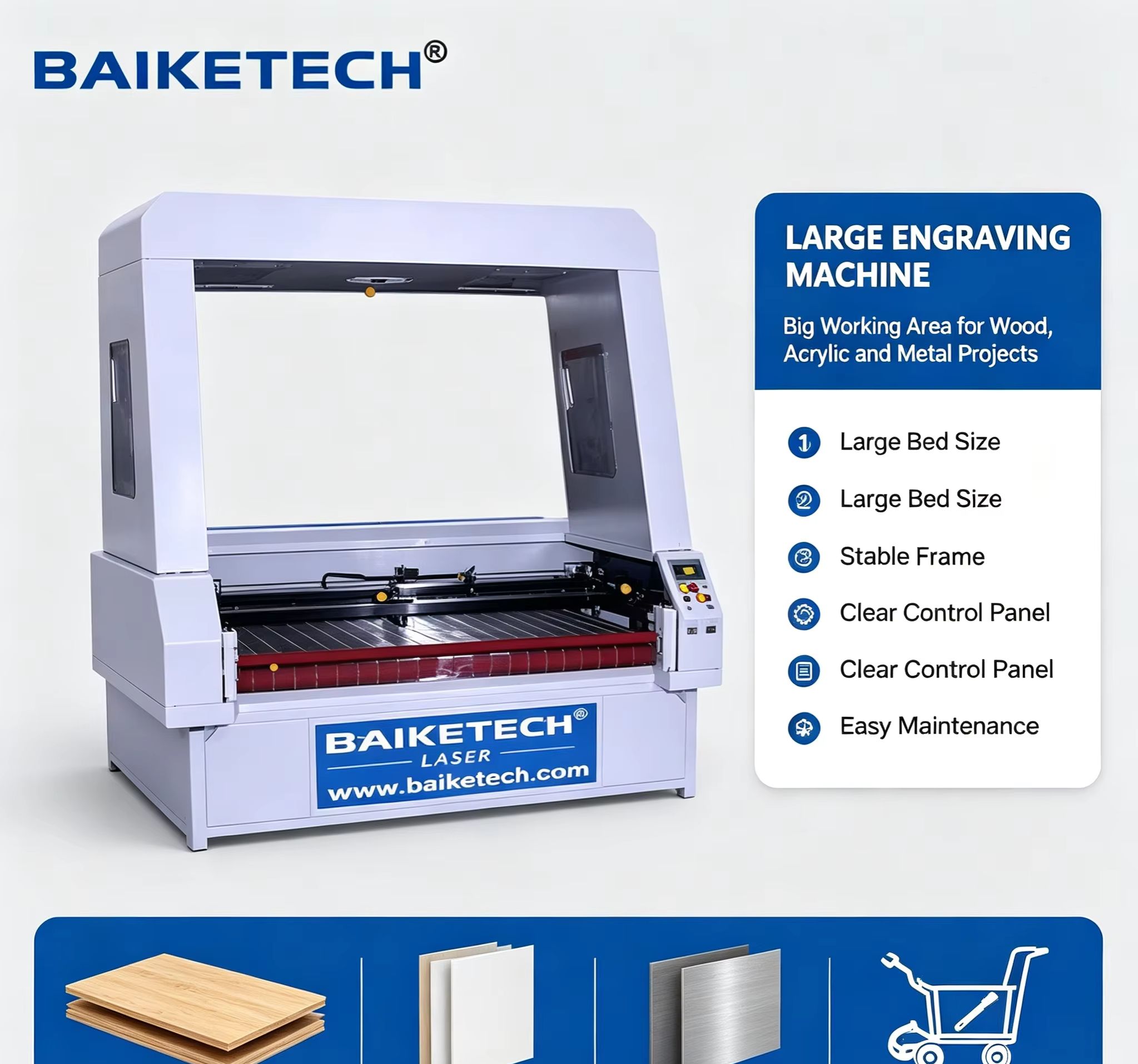 1810 CO2 Laser Engraver Cutter - огляд і ціна Co2 Laser Engraving Machine