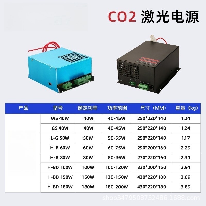 CO2 Laser Tube Power Supply 60 - огляд і ціна Laser Tube Replacement