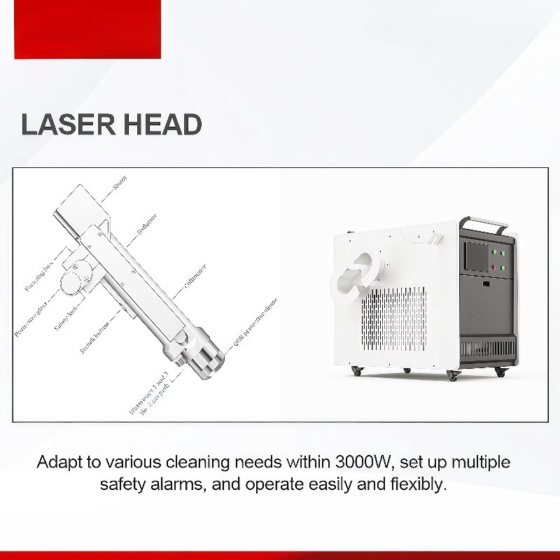 Industrial Handheld Laser Clea - огляд і ціна Industrial Laser Machines