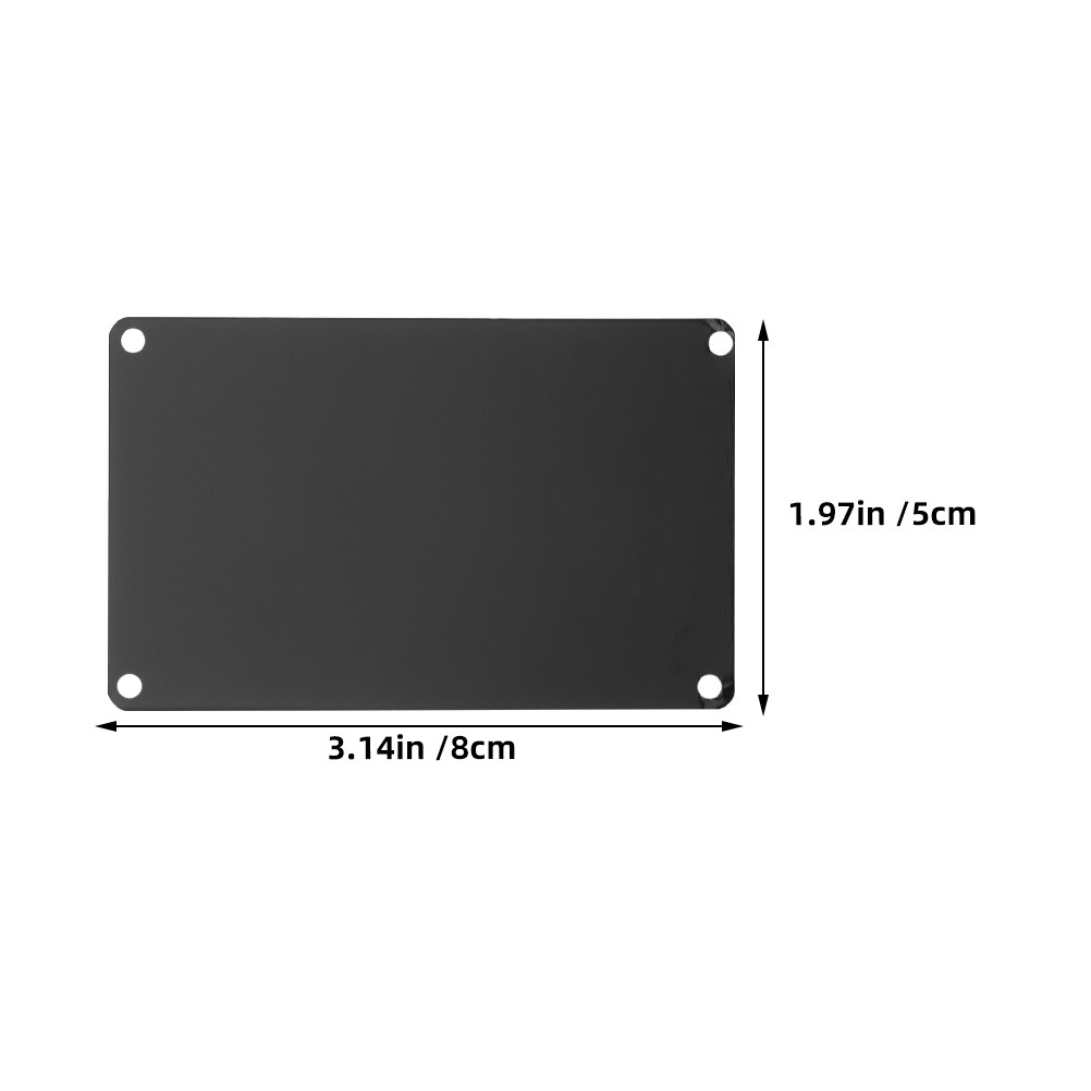 10Pcs Aluminum Blank Signs Met - огляд і ціна Industrial Print & Laser Inc