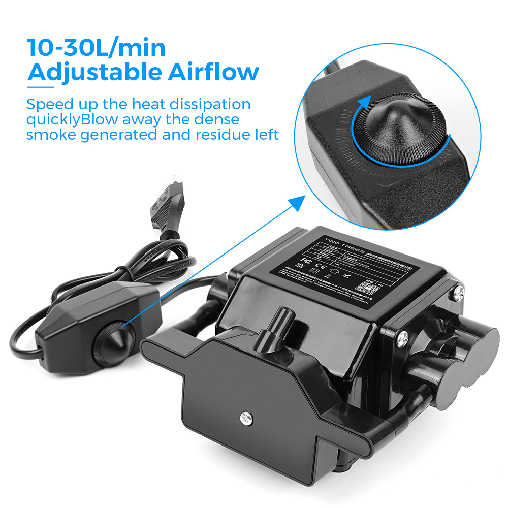 TwoTrees 30L/Min Laser Air Ass - огляд і ціна Air Assist Pump Laser