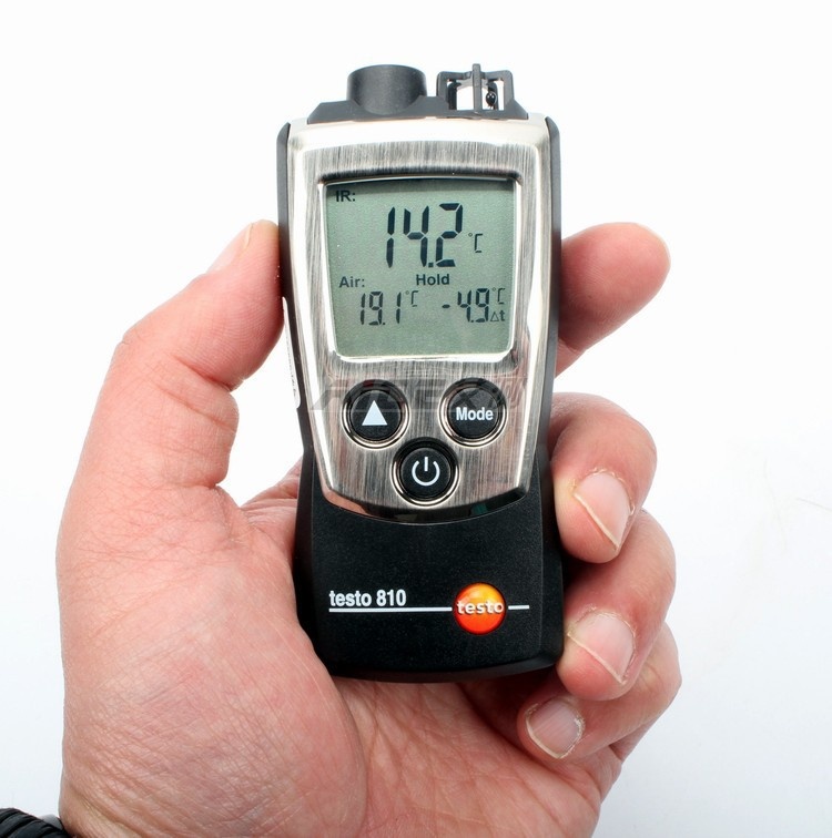 Testo 810 Infrared Thermometer - огляд і ціна Industrial Grade Laser Pointer