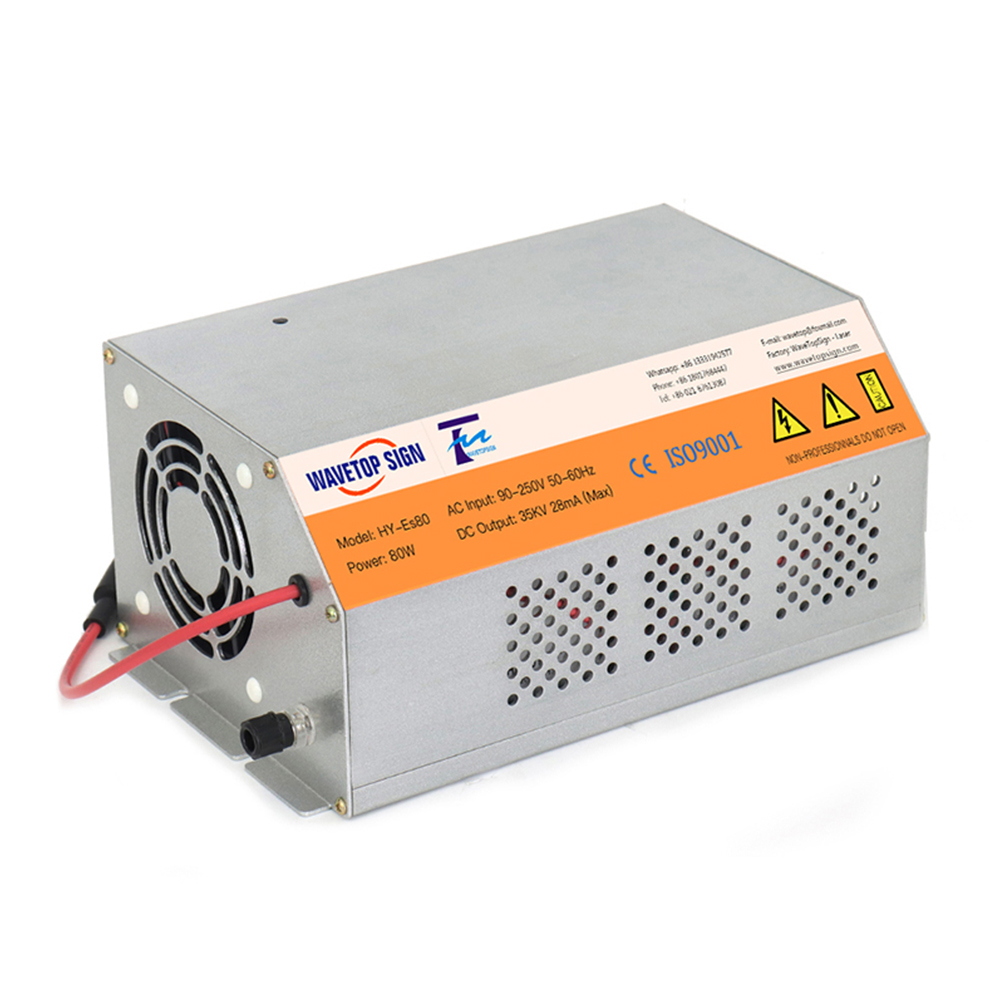 80-100W HY-Es80 Co2 Laser Powe - огляд і ціна Co2 Laser Engraving Machine
