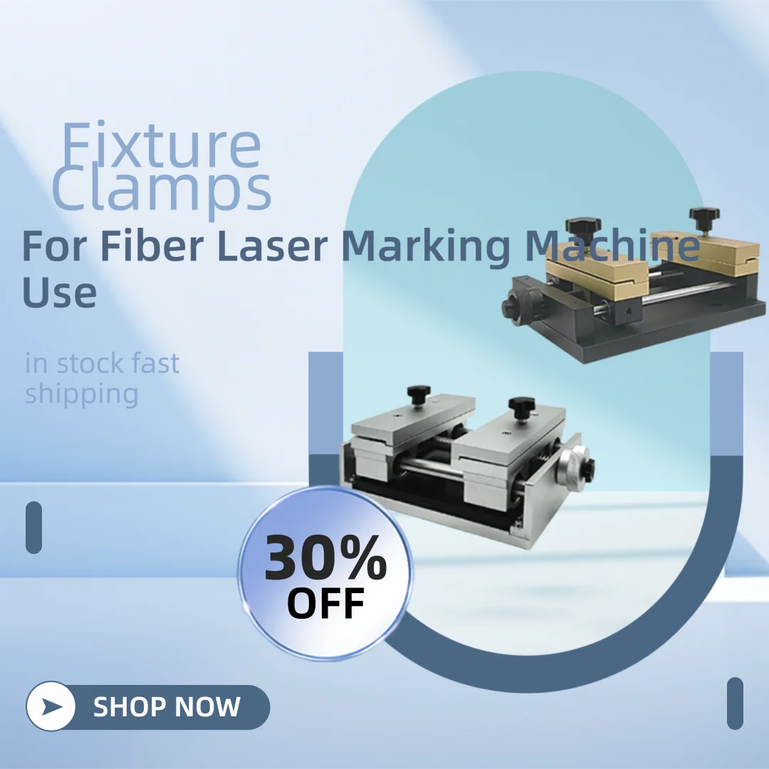 Fixture Clamps for Laser Marki - огляд і ціна Co2 Laser Engraving Machine